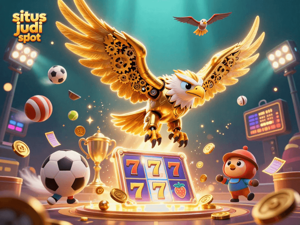 Menggandakan kesempatan menang di situs judi slot dengan gaya menawan melalui ilustrasi detail 3D.