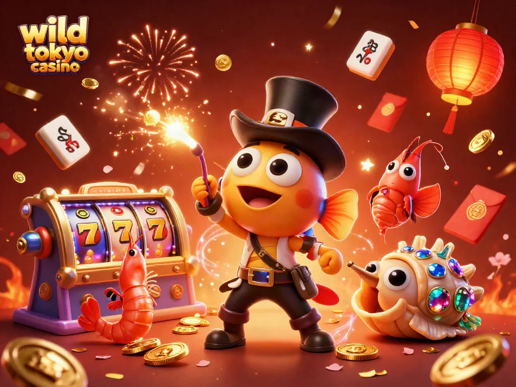 Engage with wild tokyo casino through thrilling 3D adventures with glowing treasures and festive elements.
