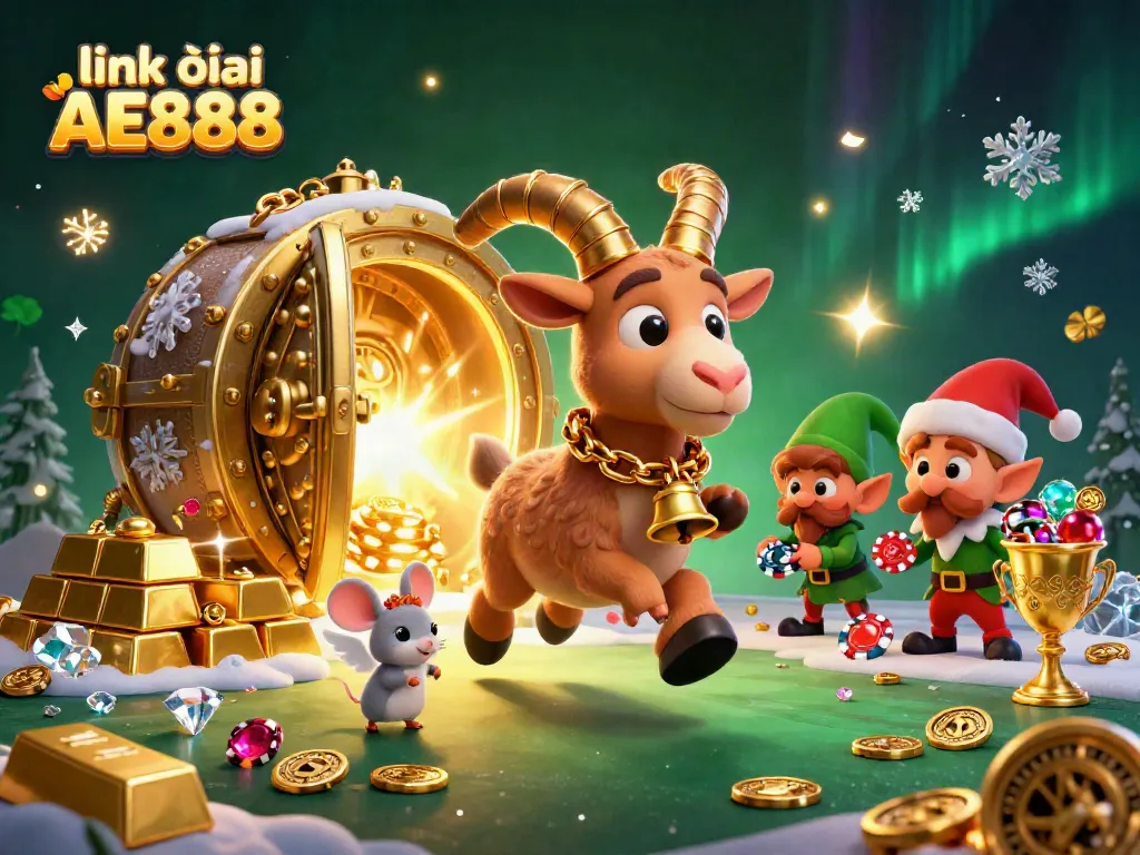 Experience thrilling action with link vào AE888 in this vibrant 3D casino scene featuring lively characters and stunning elements.