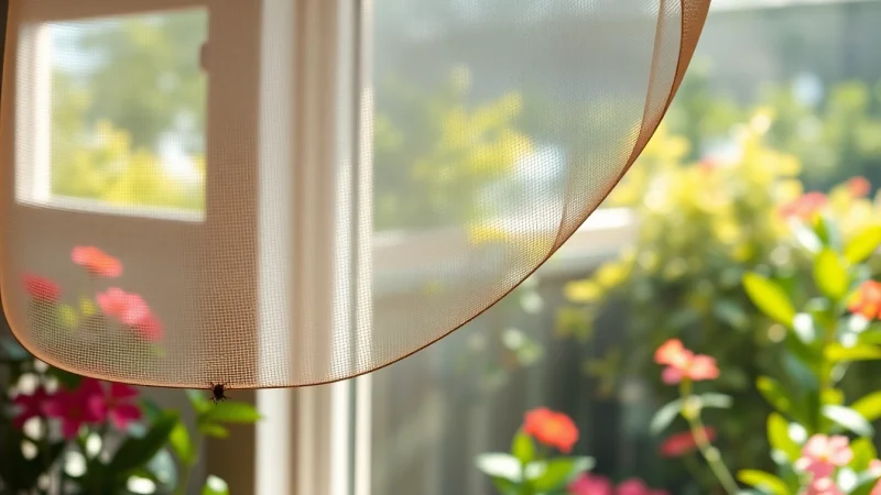 Køb det perfekte myggenet til beskyttelse mod insekter i hjemmet