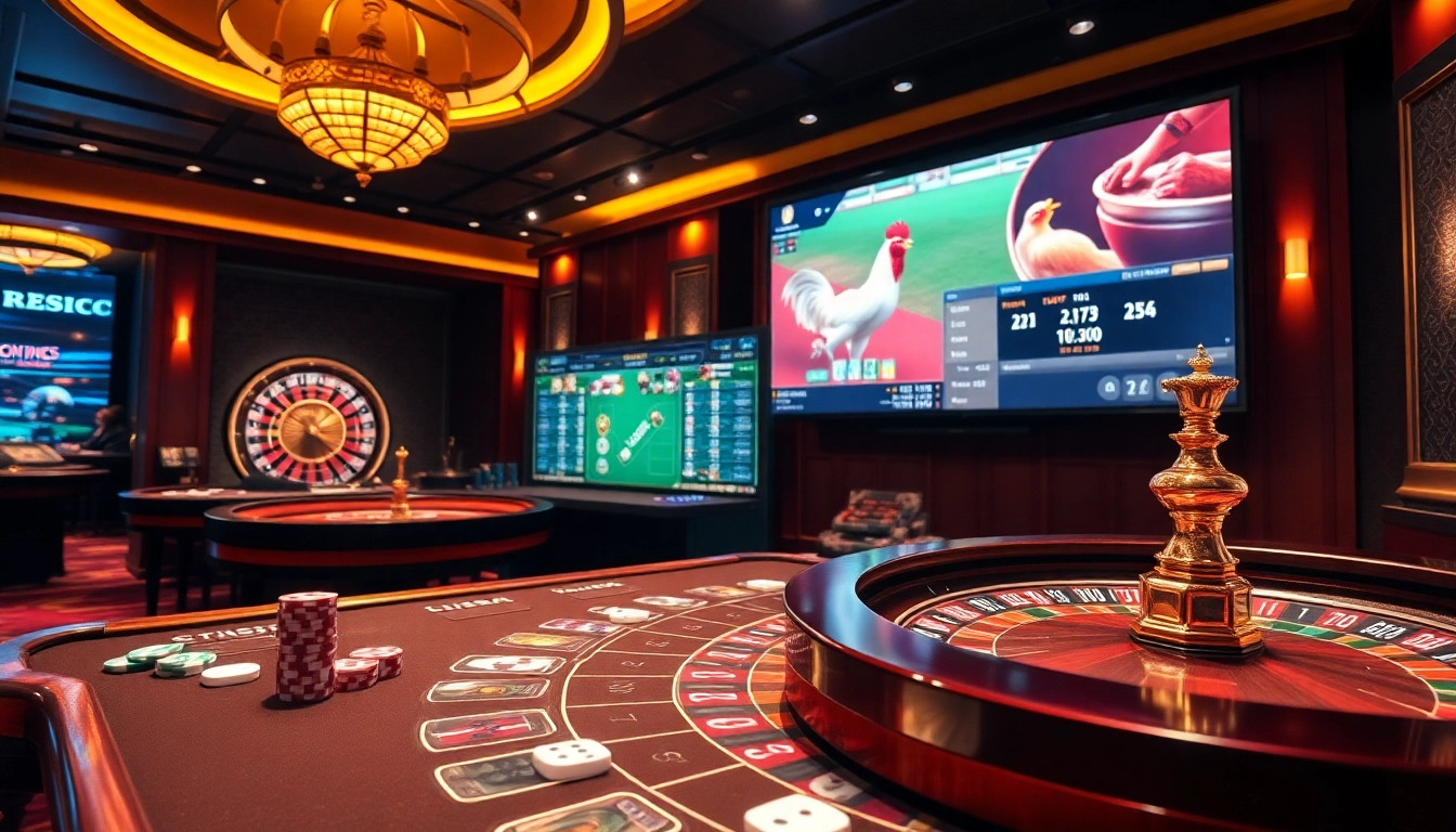 Experience thrilling gameplay at https://bj88daga.dev/ with live-streamed cockfighting and vibrant casino action.