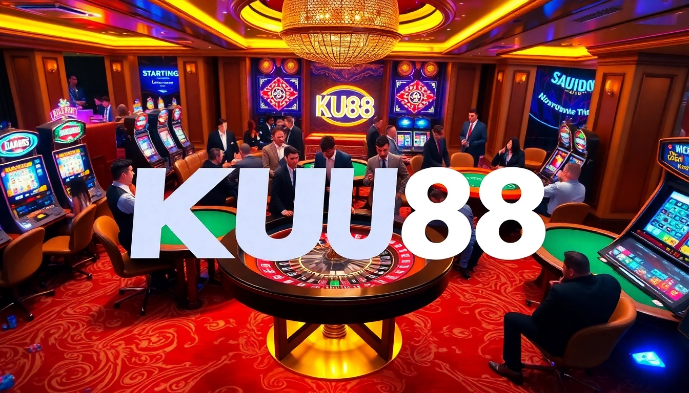 Experience high-stakes gambling at KU88's luxurious casino with exciting games and winning opportunities.