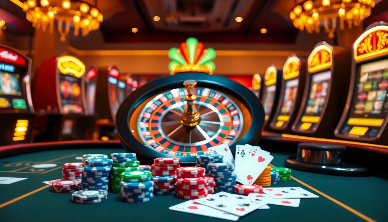 Experience the thrill of the casino with the cakhiaz link in action around a modern roulette table.