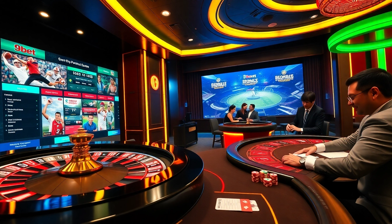 Experience live action at 9bet casino with thrilling poker and vibrant betting activity.