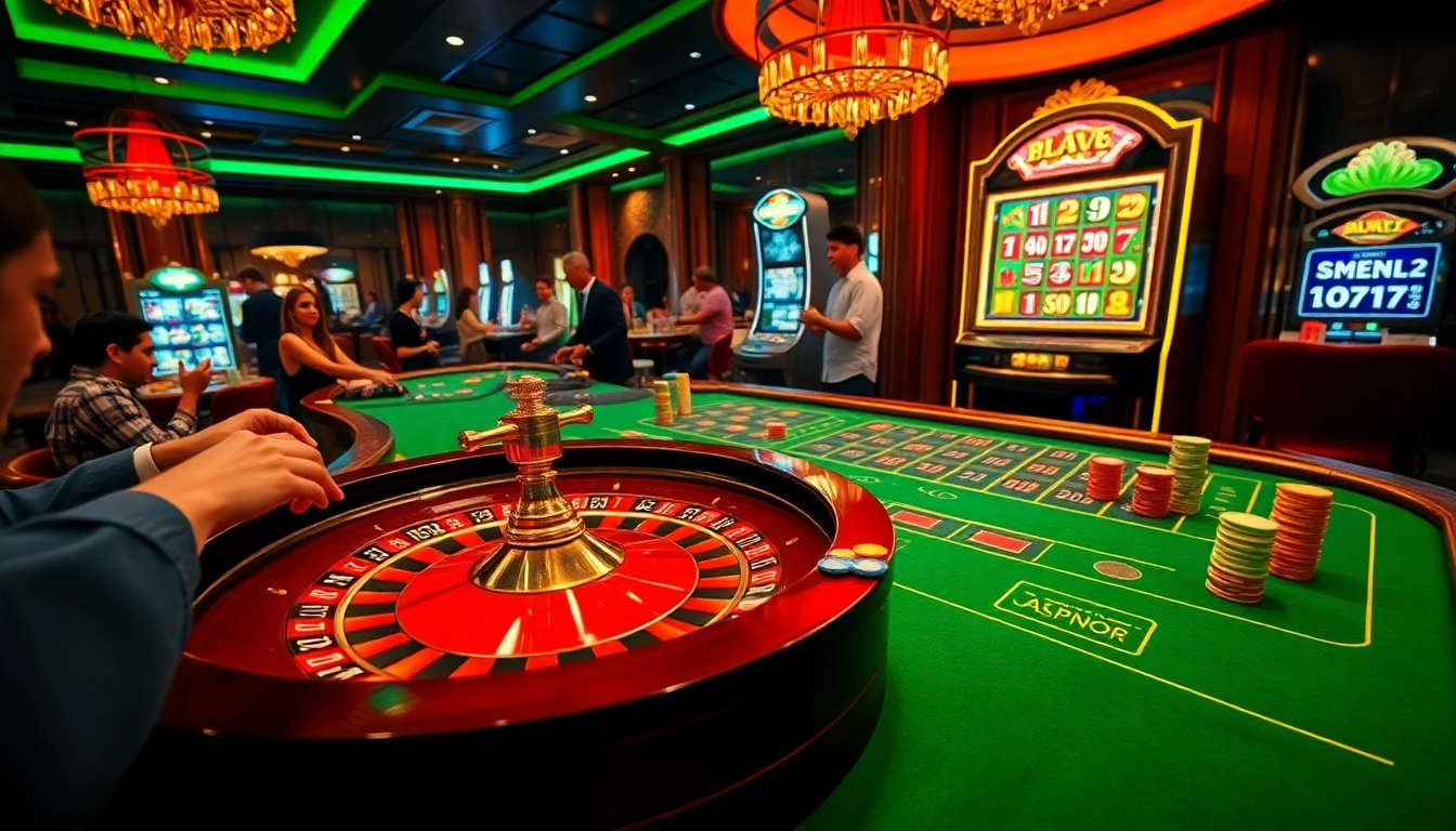 Experience thrilling gambling action at https://nohu.photo/ with vibrant roulette tables and exciting slot machines.