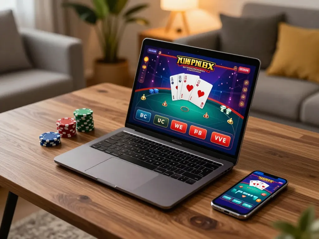 Hitclub online poker game setup showing strategic gameplay and vibrant graphics