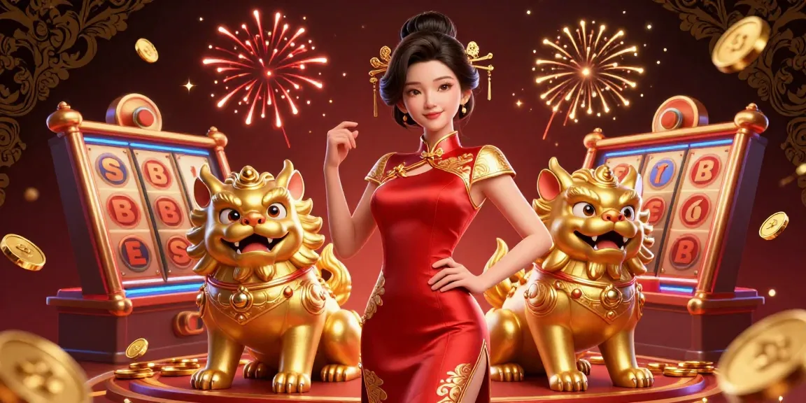 Hitclub offers exhilarating chances to win with dynamic slot reels and coins swirling around a glamorous casino scene.