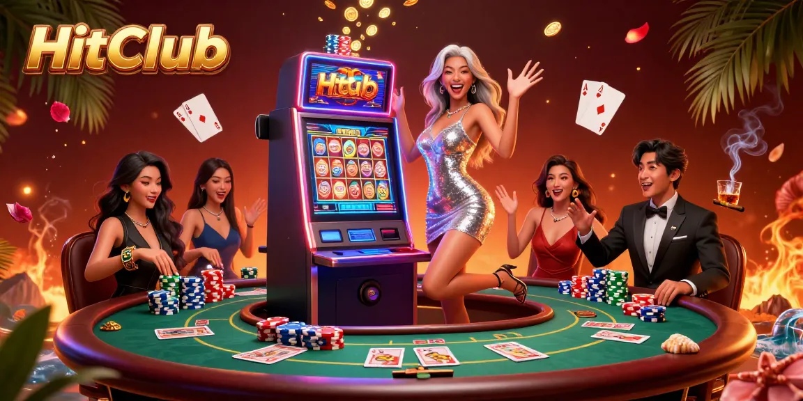 Experience the excitement of HitClub with glamorous jackpot wins and vibrant casino action.