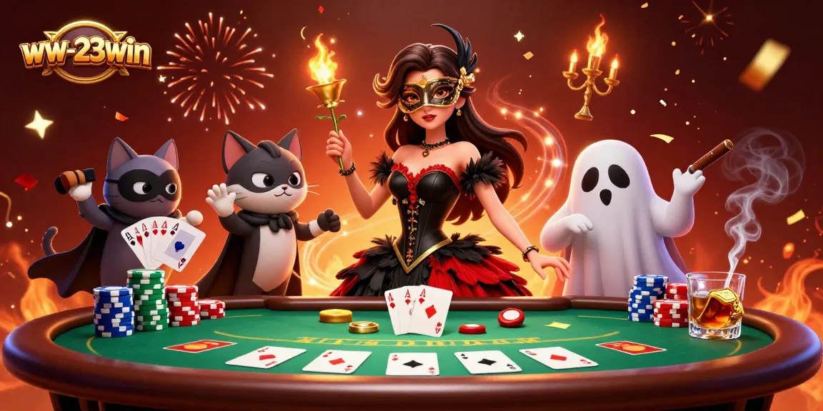 Experience thrilling poker action with the stunning 3D scene at ww-23win, where elegance meets excitement!