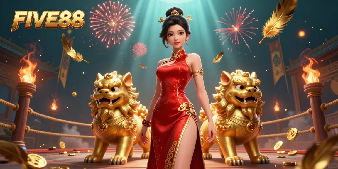 Experience thrilling gameplay with FIVE88, where excitement meets tradition in this lively Asian-themed casino.