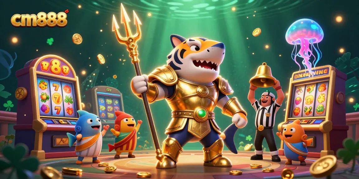 Experience winning thrills with cm888 in an immersive casino showdown featuring colorful slot machines.