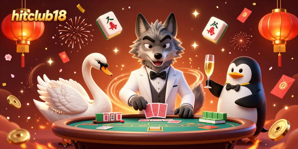 Players experience thrilling wins at hitclub18 with extravagant 3D gambling characters and colorful game elements.