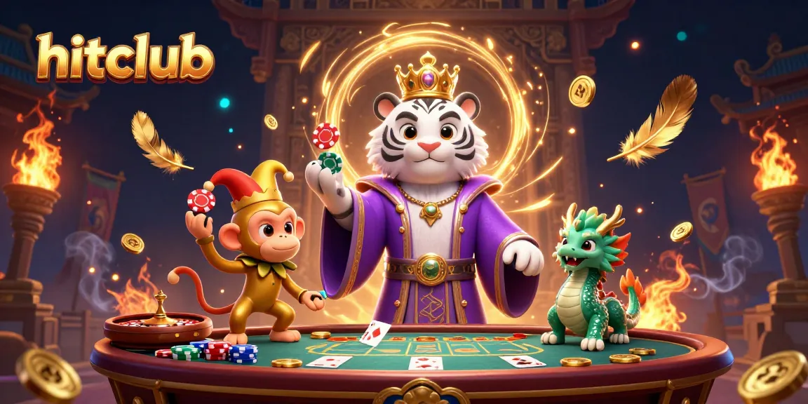 Experience the thrill of hitclub with animated characters and live casino elements portrayed in rich detail.
