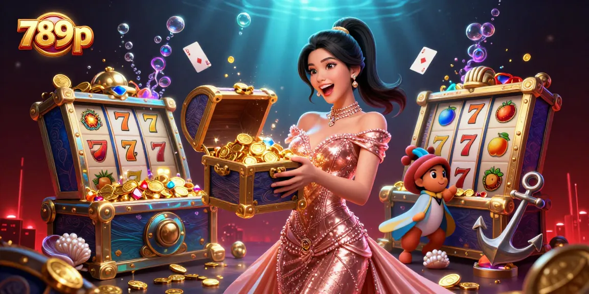 Experience thrilling wins with 789p's vibrant casino adventure showcasing treasures and excitement.