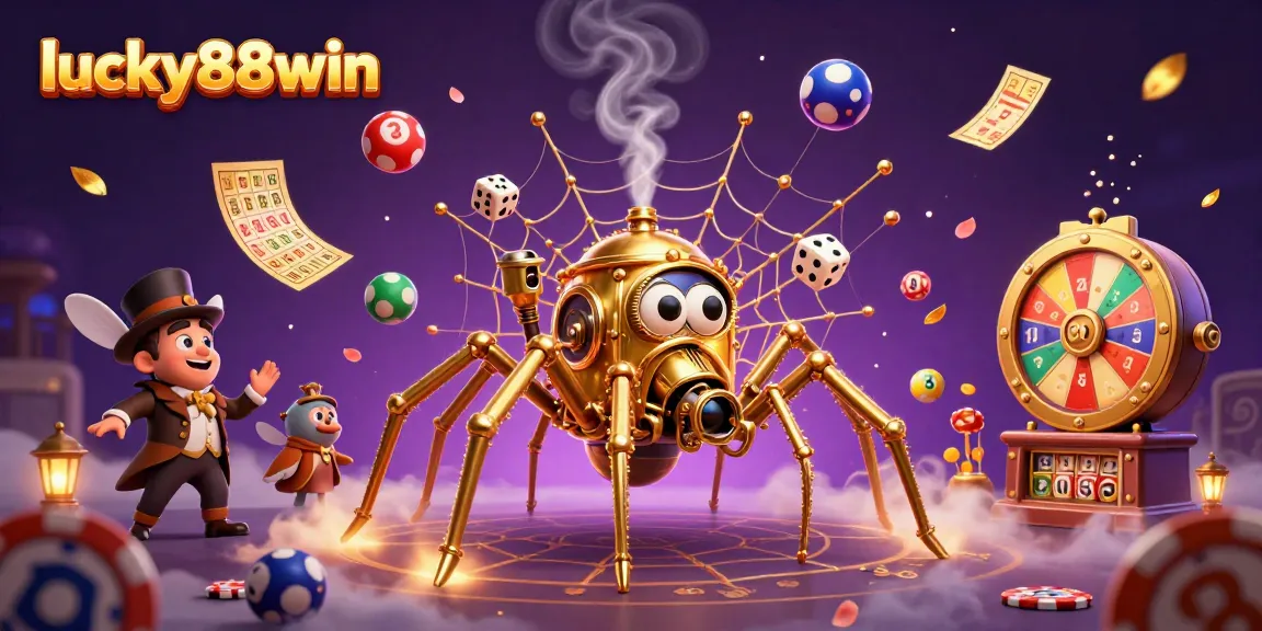 Catching excitement with lucky88win in a captivating 3D casino scene full of dynamic gaming elements.