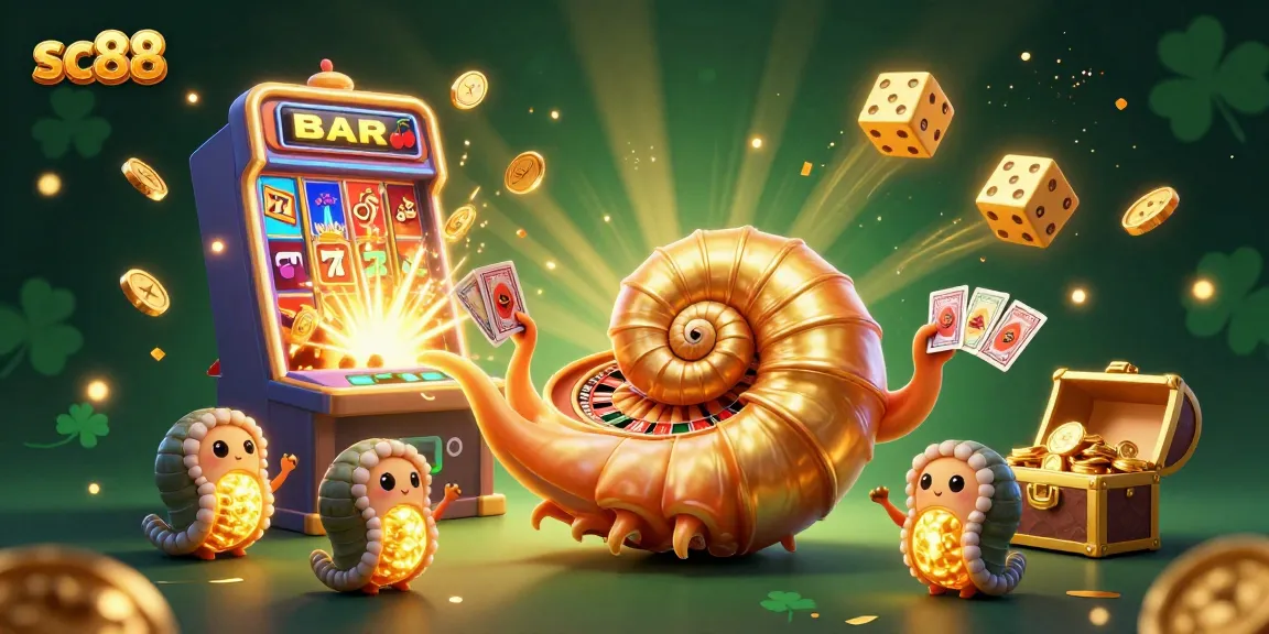 Experience excitement at sc88 with thrilling casino action featuring vibrant slot machines and stunning jackpot visuals.